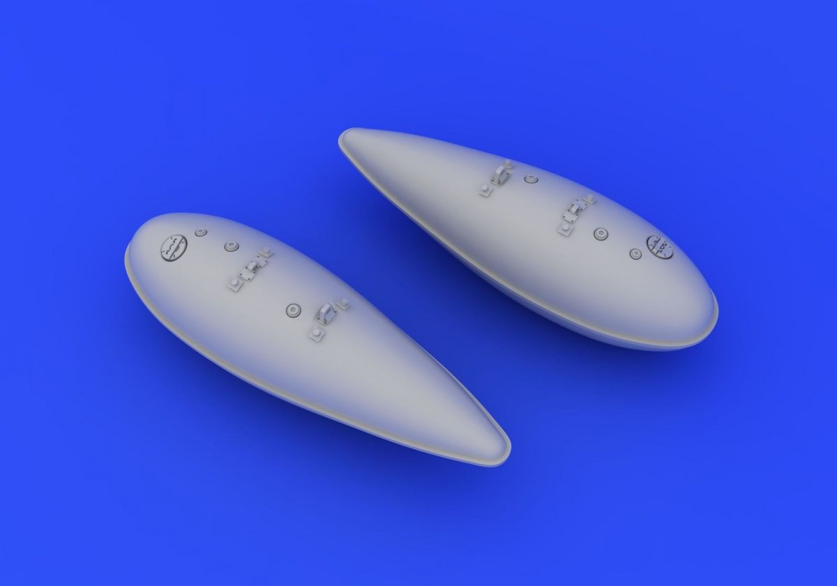 Eduard 648238 US 75gal metal drop tanks 1/48 – image 3