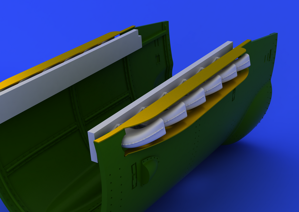 Eduard 632020 Bf 109G-6 exhaust stacks 1/32 (Revell) – image 2