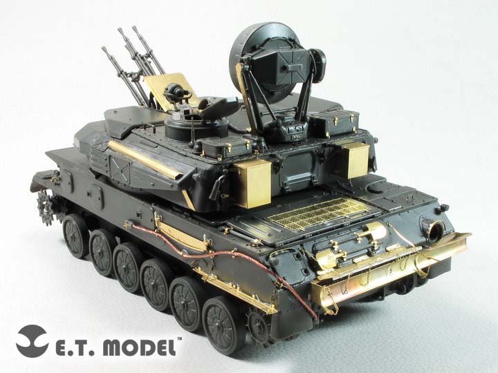 E.T. Model E35-252 Russian ZSU-23-4 Shilka Self-Propelled Anti-Aircraft Gun (For MENG TS-023) 1/35 – imagen 4