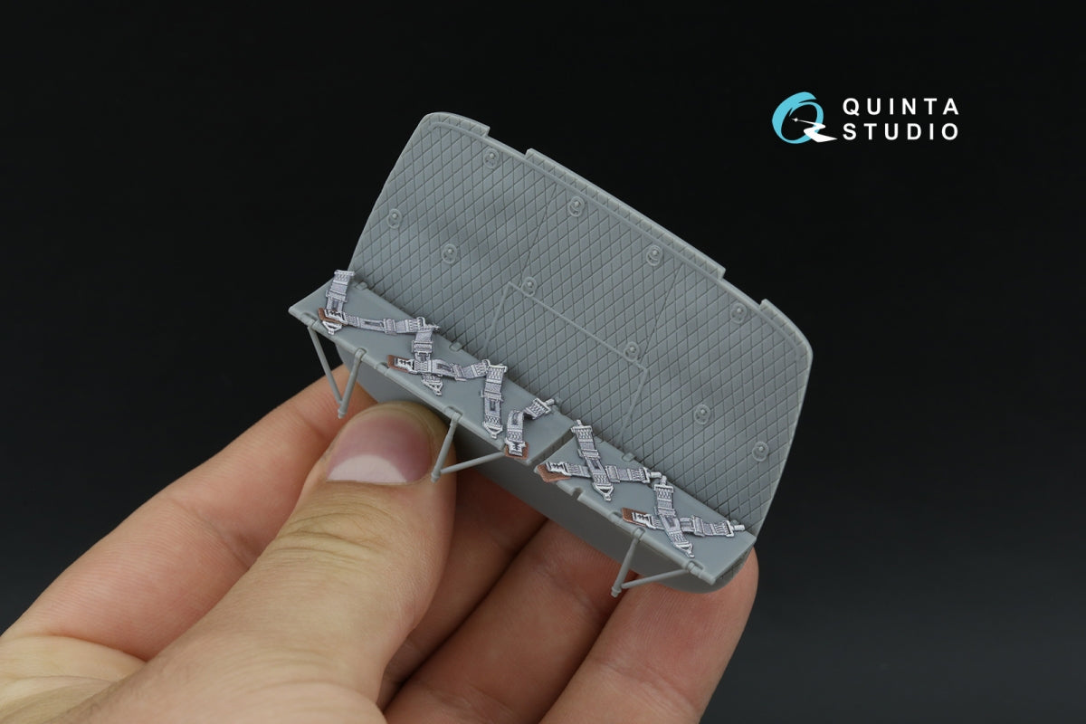 Quinta Studio QD35158 UH-1B 3D-Printed &amp;amp; colored Interior on decal paper (Trumpeter) 1/35 – image 8