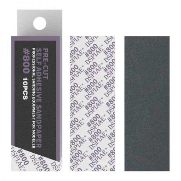 DSPIAE MSP-800 #800 DIE-CUTTING ADHESIVE SANDPAPER / PAPIER ŚCIERNY SAMOPRZYLEPNY