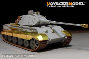 Voyager Model PE35929 WWII German King Tiger (Porsche Turret) For HOBBYBOSS 84530 1/35 – zdjęcie 4