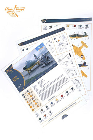 Clear Prop! CP72001 GLOSTER E28/39 PIONEER EXPERT KIT 1/72 – zdjęcie 6