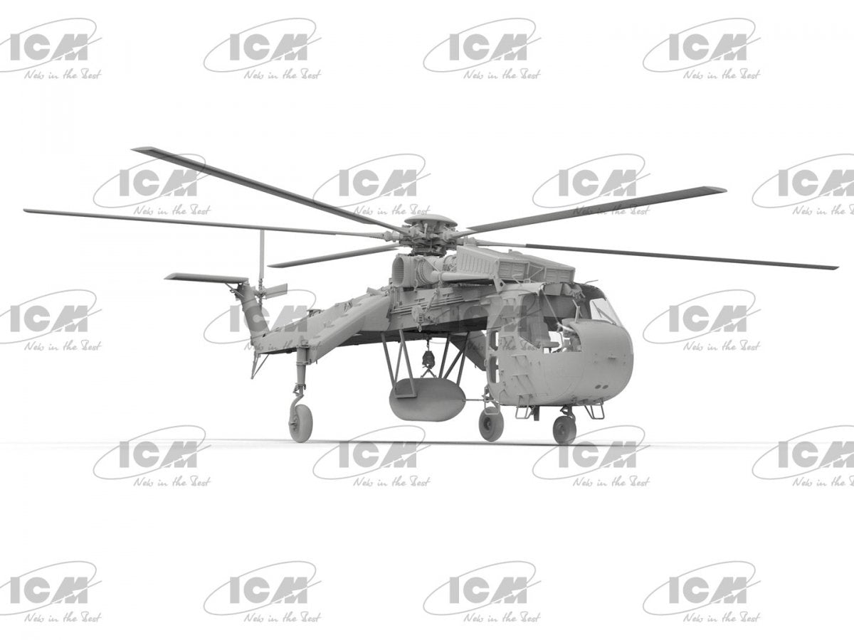 ICM 53055 Sikorsky CH-54A Tarhe with M-121 bomb 1/35 – zdjęcie 6