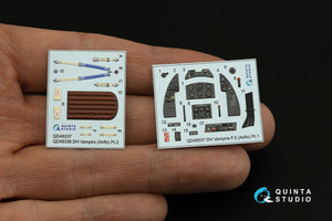Quinta Studio QD48337 DH Vampire F.3 3D-Printed colored Interior on decal paper (Airfix) 1/48 – image 3