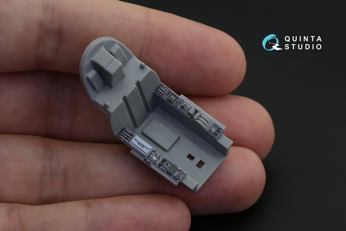 Quinta Studio QD48220 F-5A 3D-Printed &amp;amp; colored Interior on decal paper (Kinetic) 1/48 – image 5