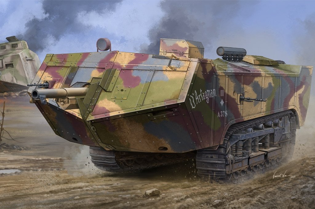 Hobby Boss 83860 French Saint-Chamond Heavy Tank - Late 1/35