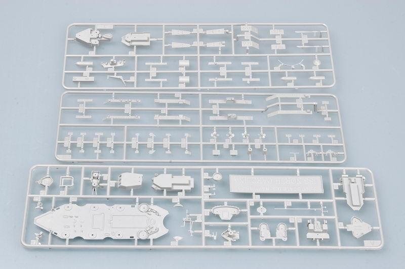 Trumpeter 05734 USS North Carolina BB-55 1/700 – zdjęcie 5