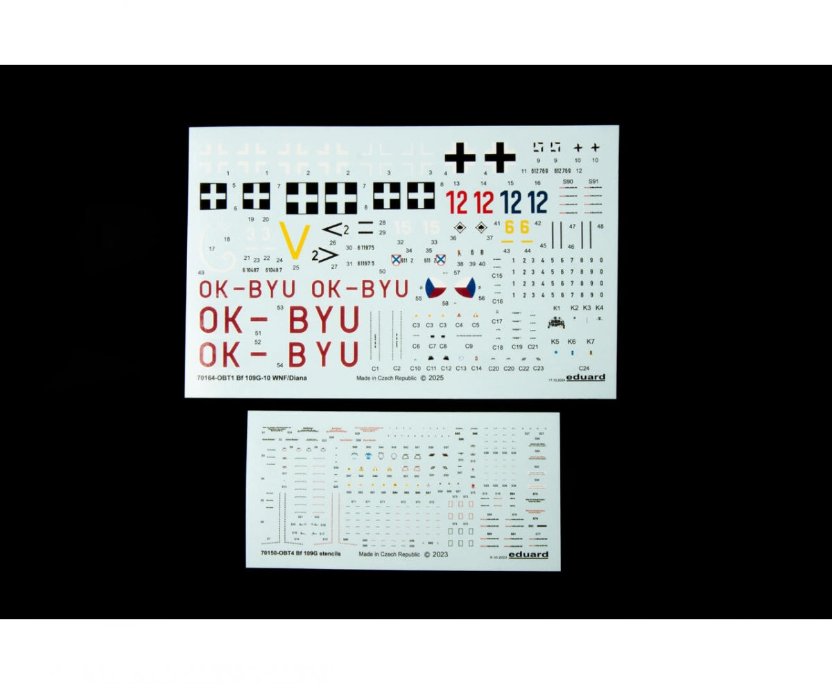 Eduard 70164 Bf 109G-10 WNF/ Diana ProfiPACK Edition 1/72 – zdjęcie 5