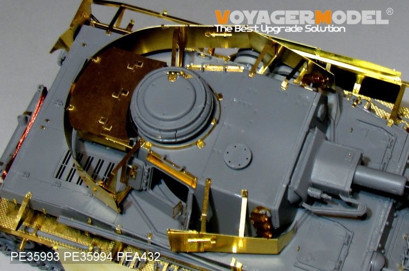 Voyager Model PE35993 WWII German Pz.Kpfw.IV Ausf.G（LateProduction）Basic For Border 35001 1/35 – zdjęcie 16