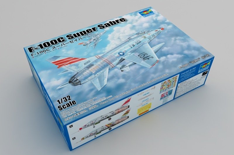 Trumpeter 03221 F-100C Super Saber 1/32 – image 2