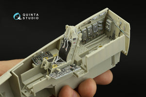 Quinta Studio QD32157 F-15C Late/F-15J late 3D-Printed &amp;amp; colored Interior on decal paper (Tamiya) 1/32 – image 11