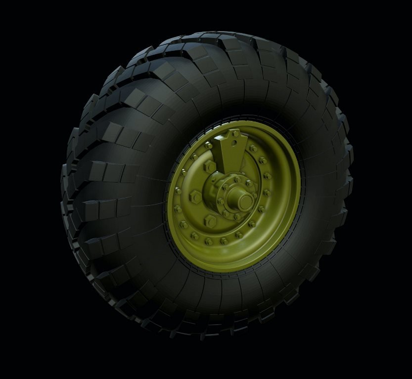 Roues de route Panzer Art RE35-536 ZiL-157 et BTR-152 au 1/35