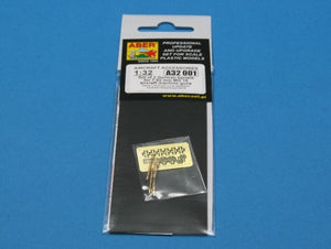 Aber A32001 Set of 2 barrels for German 7,92 mm MG 15 aircraft machine guns 1/32 – zdjęcie 4