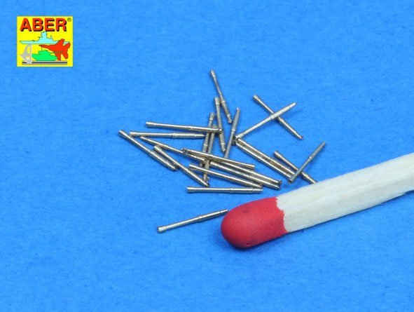 Aber 350L-68 Set of 20 pcs 37 mm/54 Breda gun barrels for Italian Navy ships 1/350 – zdjęcie 2