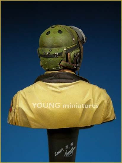Young Miniatures YM1808 U.S. TANK CREW Europe WWII 1/10 – zdjęcie 3