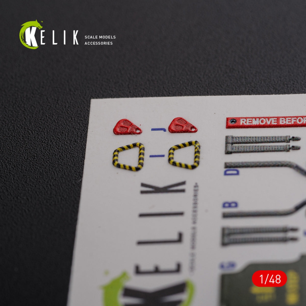 KELIK K48089 F-4J &amp;quot;Phantom II&amp;quot; interior 3D decals for Academy kit 1/48 – zdjęcie 11