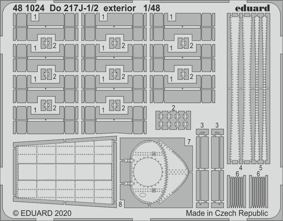 Eduard BIG49266 For 217J-1/2 1/48 ICM – image 3
