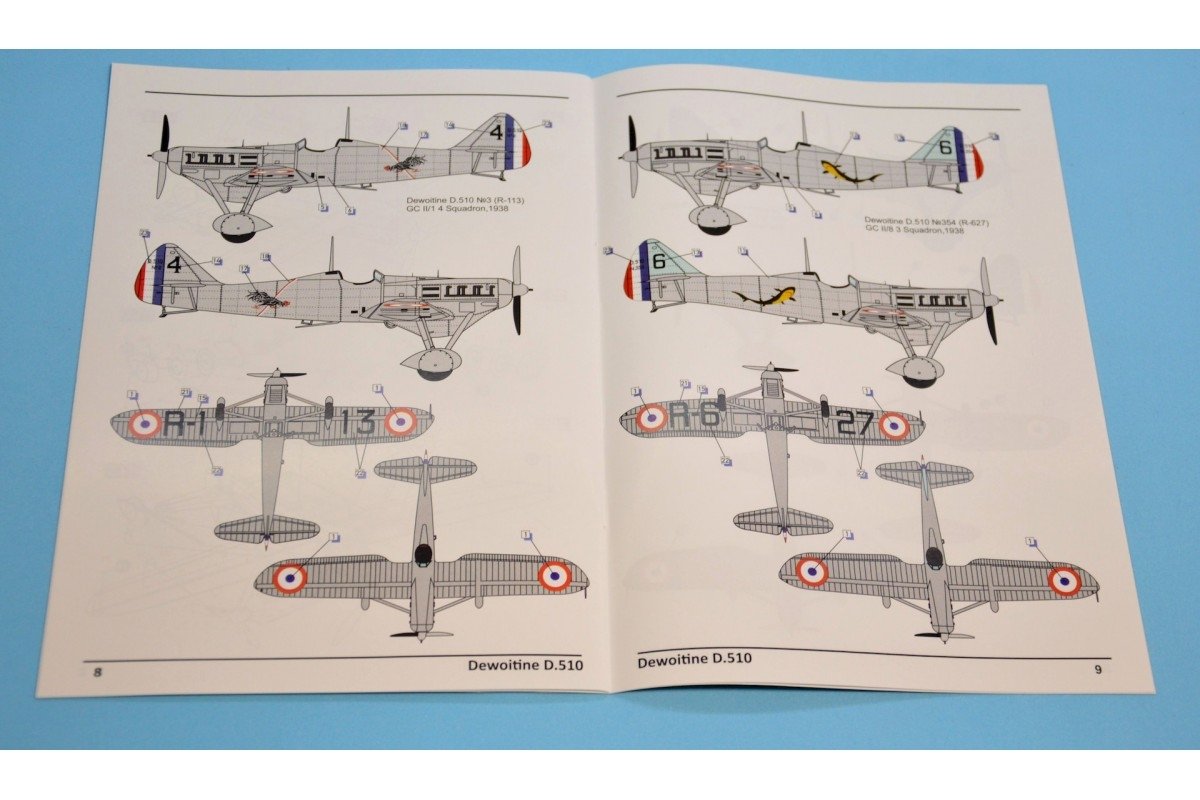 Dora Wings 32003 Dewoitine D.510 1/32 – image 6