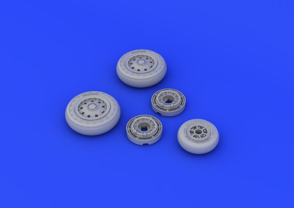 Eduard 648176 F-104 undercarriage wheels early 1/48 (Hasegawa) – zdjęcie 5