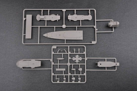 Trumpeter 05332 HMS Zulu British Tribal Class Destroyer 1941 1/350 – zdjęcie 7