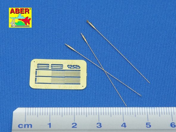 Aber R-27 German 1,4 m aerials (set of 3 pcs) 1/35 – zdjęcie 2