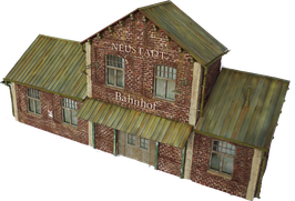 RT-Diorama 35021 Railroad Station 1/35 – zdjęcie 5