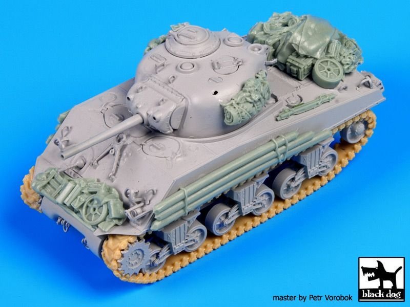 Black Dog T72048 Sherman accessories set for Dragon 1/72 – zdjęcie 3