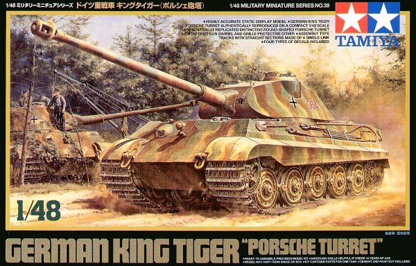 Tamiya 32539 King Tiger Porsche 1/48
