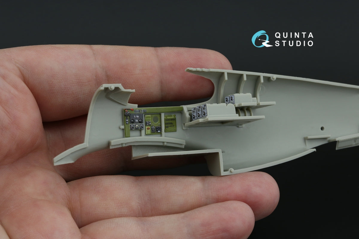 Quinta Studio QD48473 P-51A 3D-Printed colored Interior on decal paper (Accurate Miniatures/Academy) 1/48 – image 12