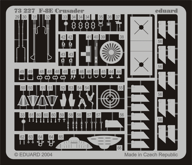 Eduard 73227 F-8E 1/72 ACADEMY MINICRAFT – zdjęcie 2