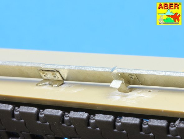 Aber 25010 Fenders for Panther G/Jagdpanther 1/25 – image 6