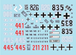 Star Decals 35-C1399 Frundsberg # 4. 10. SS-Panzer Division. StuG III Ausf G and SdKfz 251/1 Ausf D, SdKfz 251/3 Ausf D, SdKfz 251/9 Ausf D 1/35 – zdjęcie 2