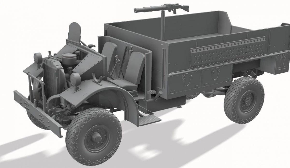 Thunder Model 35305 LRDG F30 Patrol Truck Limited Bonus Edition 1/35 – image 7