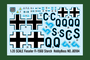 Hobby Boss 80184 Fieseler Fi-156U Storch 1/35 – zdjęcie 3