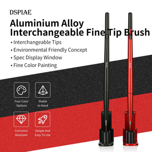 DSPIAE AT-FB02 Fine Brush With Replacable Point Tip - Green – image 2