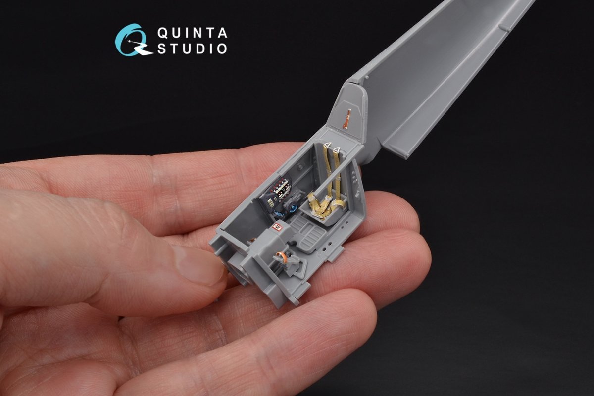 Quinta Studio QD48104 Bf 109G-6 3D-Printed &amp;amp; colored Interior on decal paper (for Zvezda kit) 1/48 – image 10