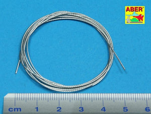 Aber TCS06 Stainless Steel Towing Cables 0,6mm, 1m long – zdjęcie 2