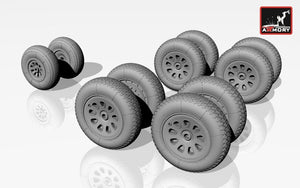 Armory Models AW72019 Antonov An-10 Cat / An-12 Cub wheels 1/72 – image 3