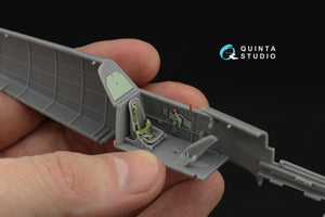 Quinta Studio QD48532 Bf 109E-3/4 3D-Printed &amp;amp; coloured Interior on decal paper (HobbyBoss) 1/48 – zdjęcie 8