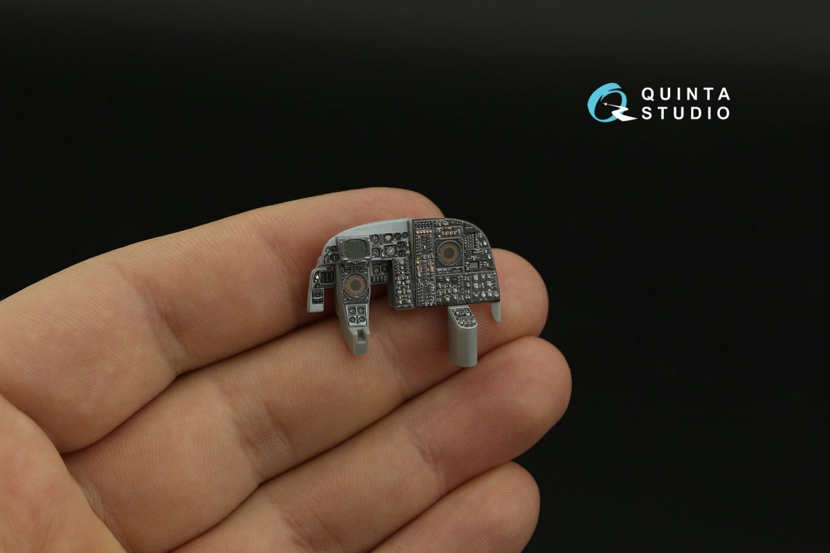 Quinta Studio QDS-48372 A-6A 3D-Printed &amp;amp; colored Interior on decal paper (Kinetic) (Small version) 1/48 – image 5