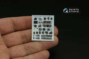 Quinta Studio QDS-48373 F/A-18F late / EA-18G 3D-Printed &amp;amp; coloured Interior on decal paper (Hobby Boss) (small version) 1/48 – zdjęcie 5