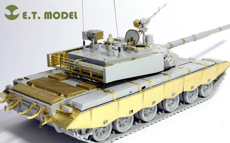 E.T. Model E35-008+E35-011 PLA ZTZ 99B MBT Basic For Hobbyboss 82440 &amp;amp; Side Skirts – zdjęcie 4