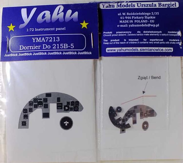 Yahu YMA7213 Do 215B-5 (ICM) 1/72