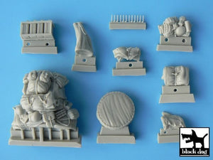Black Dog T35003 Sd.Kfz. 222 &amp;amp; 223 accessories set for Tamiya kits 1/35 – zdjęcie 6