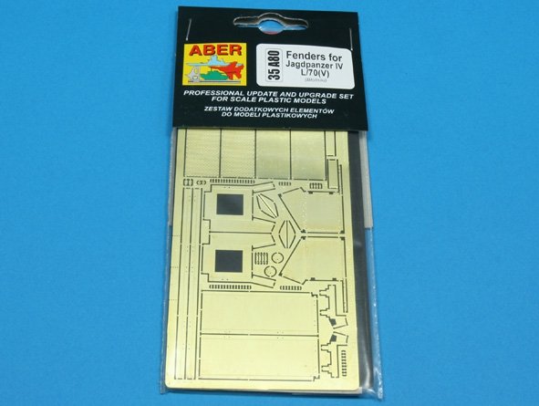 Aber 35A080 Fenders for Jagdpanzer IV L/70(V) 1/35 – zdjęcie 3
