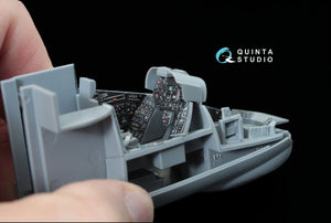 Quinta Studio QD48036 Mi-24V NATO (black panels) 3D-Printed &amp;amp; coloured Interior on decal paper (for Zvezda kit) 1/48 – zdjęcie 7