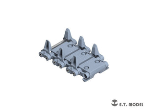 E.T. Model P35-039 WWII US ARMY M3/M5 Stuart Light Tank T36E6 Workable Track ( 3D Printed ) 1/35 – zdjęcie 2
