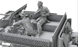 Thunder Model 35312 LRDG CMP F30 Truck w/ Ordnance 37 mm MKI Bofors Gun - Limited Bonus Edition 1/35 – zdjęcie 9