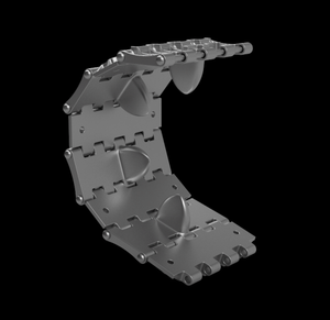Panzer Art TR35-025 T-34 500mm Waffle pattern tracks No3 1/35 – zdjęcie 3
